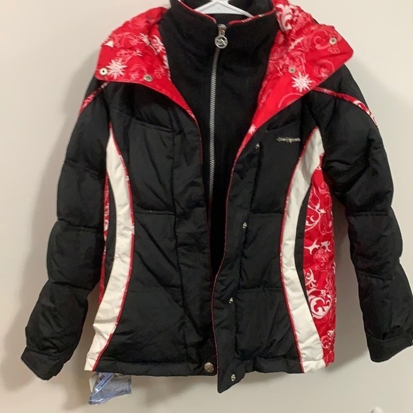 Amazing cond Ski jacket 60% down filler all the bells and whistles see photos - Picture 1 of 10